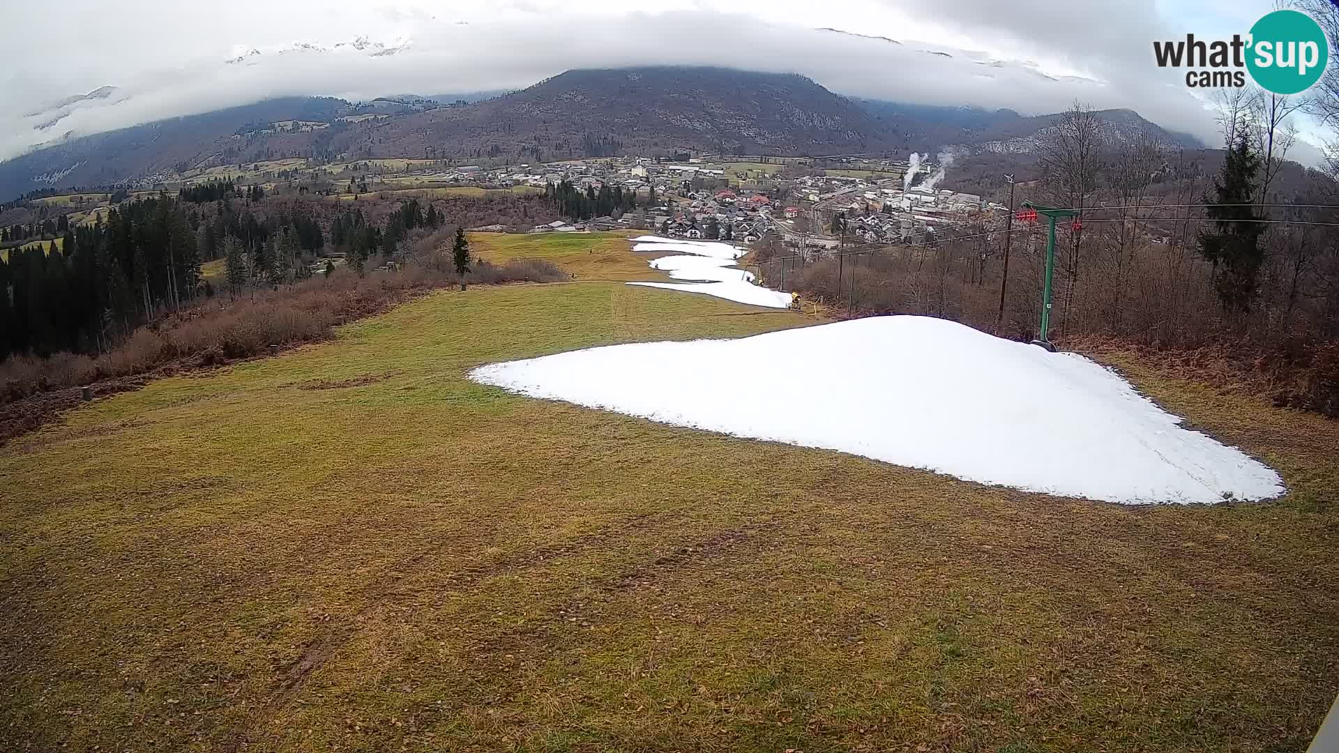 Webcam Bohinjska Bistrica – Live View from Kozji Hrbet Ski Station