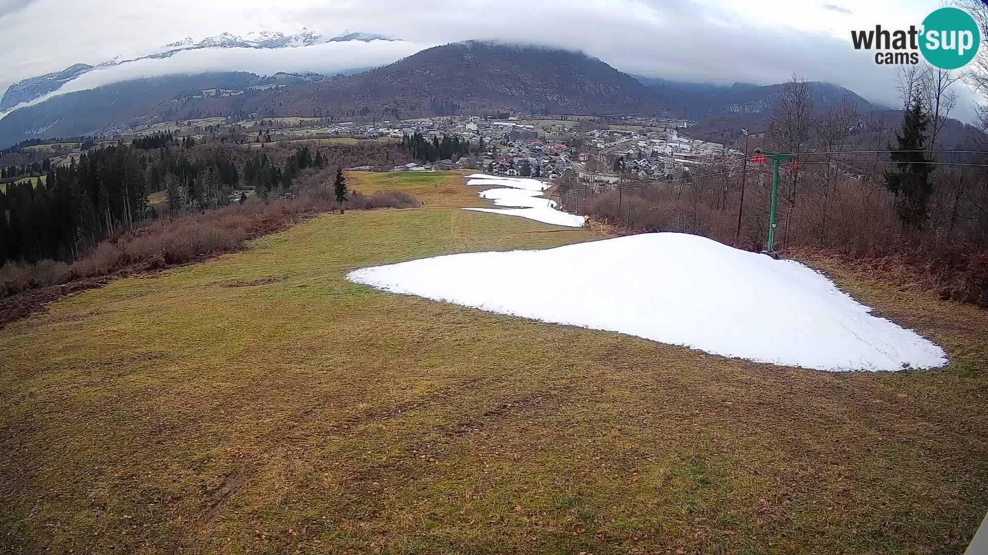 Webcam Bohinjska Bistrica – Live View from Kozji Hrbet Ski Station