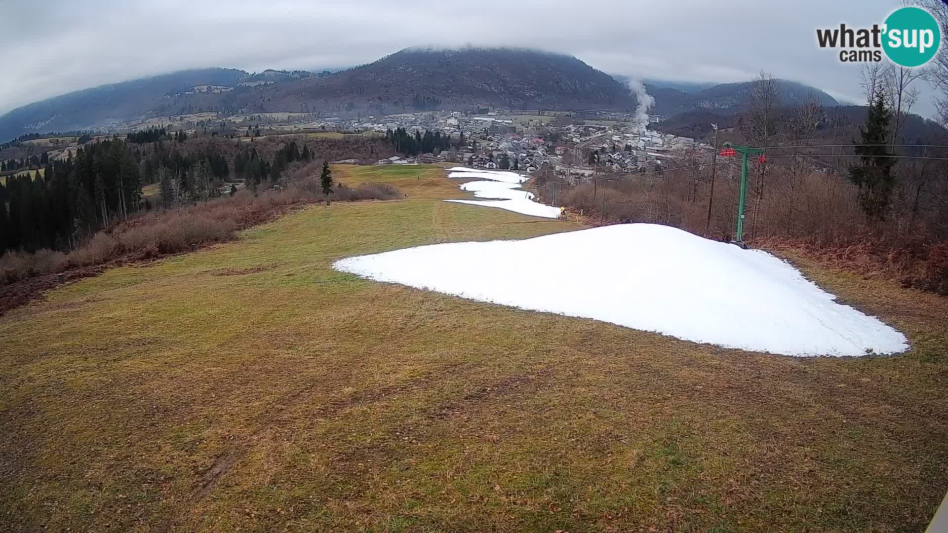Webcam Bohinjska Bistrica – Live View from Kozji Hrbet Ski Station