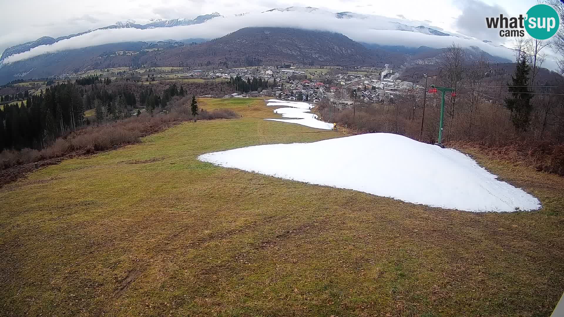 Webcam Bohinjska Bistrica – Vista live dalla stazione sciistica Kozji Hrbet