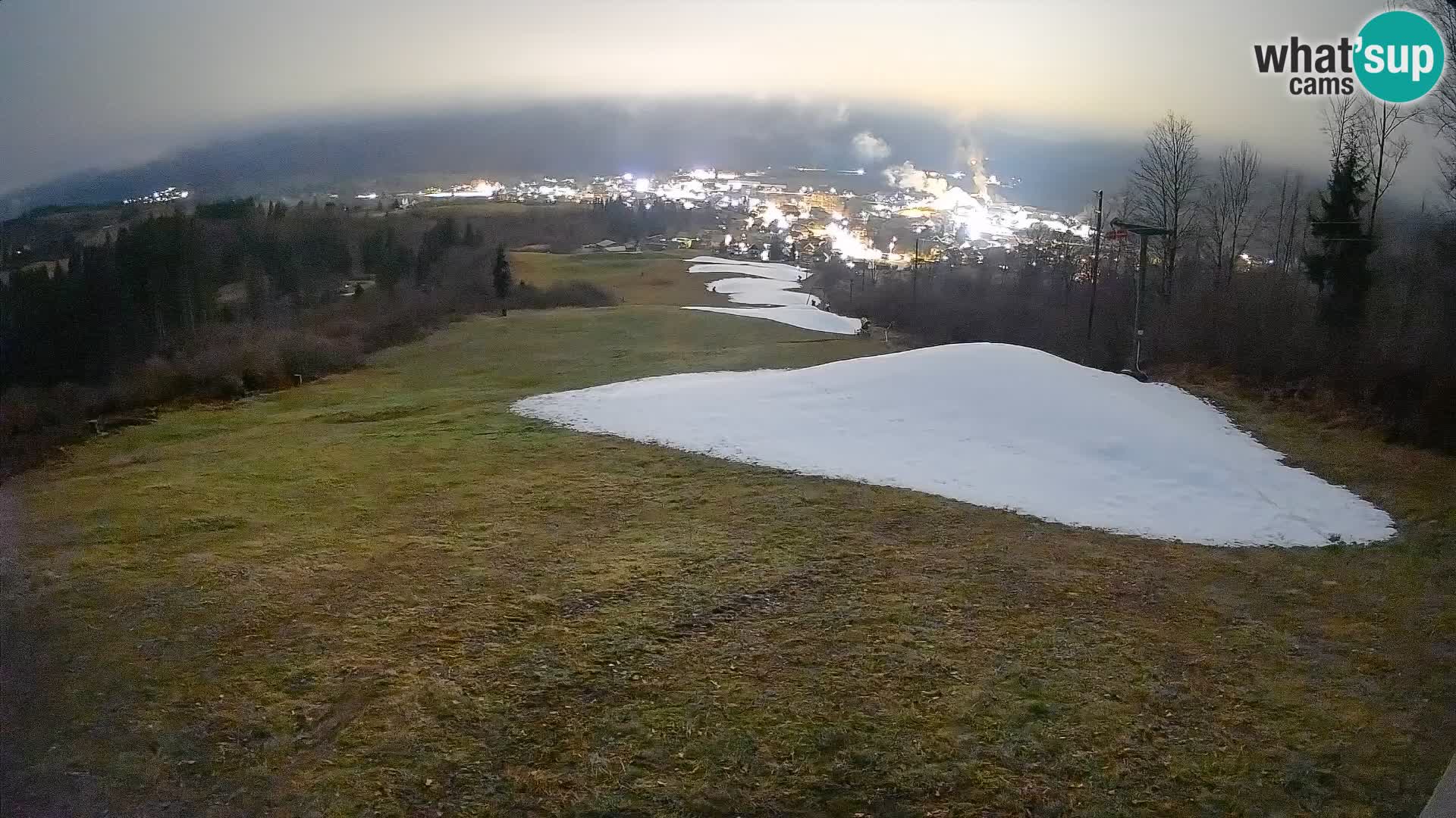 Webcam Bohinjska Bistrica – Vista live dalla stazione sciistica Kozji Hrbet