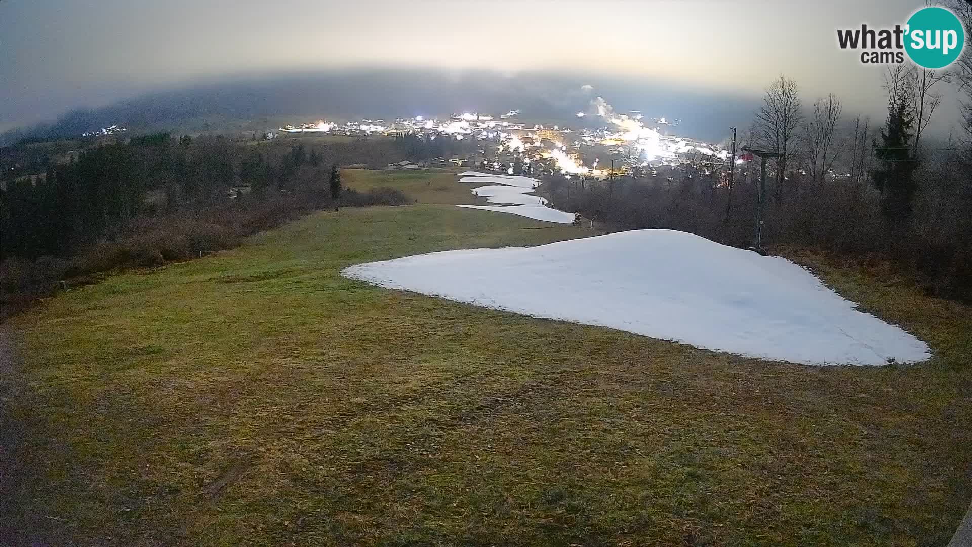 Webcam Bohinjska Bistrica – Live View from Kozji Hrbet Ski Station