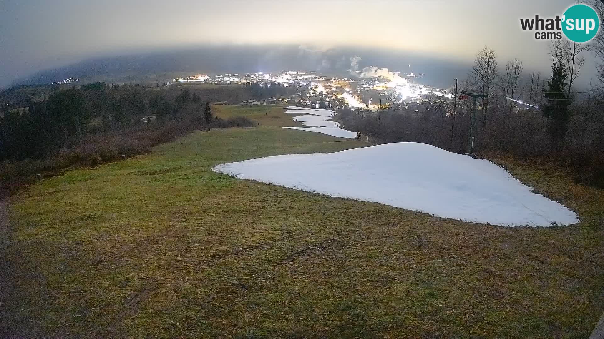 Webcam Bohinjska Bistrica – Live View from Kozji Hrbet Ski Station