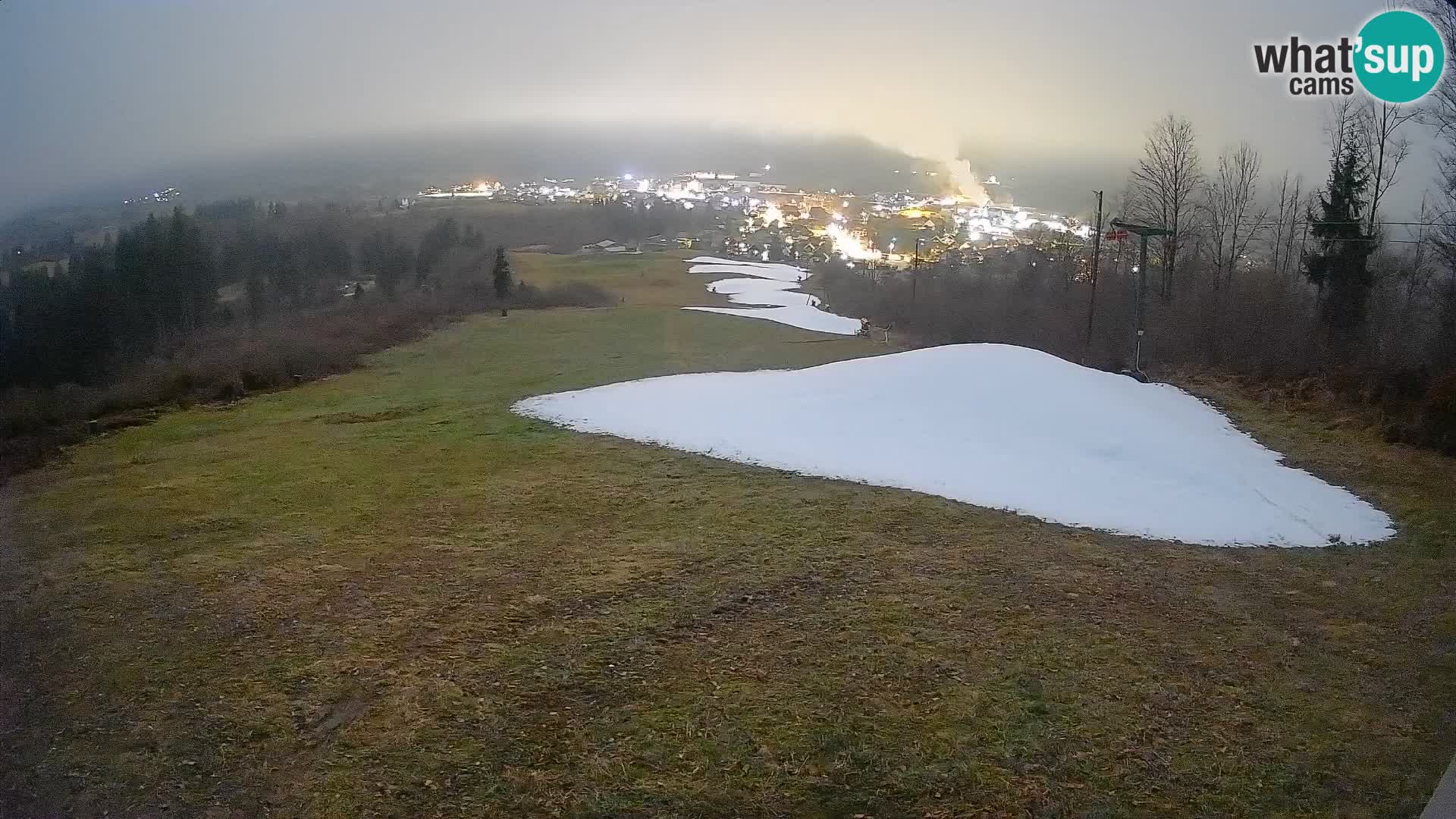 Webcam Bohinjska Bistrica – Vista live dalla stazione sciistica Kozji Hrbet