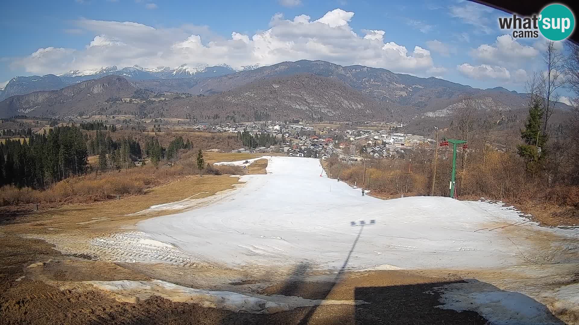 Webcam Bohinjska Bistrica – Live View from Kozji Hrbet Ski Station