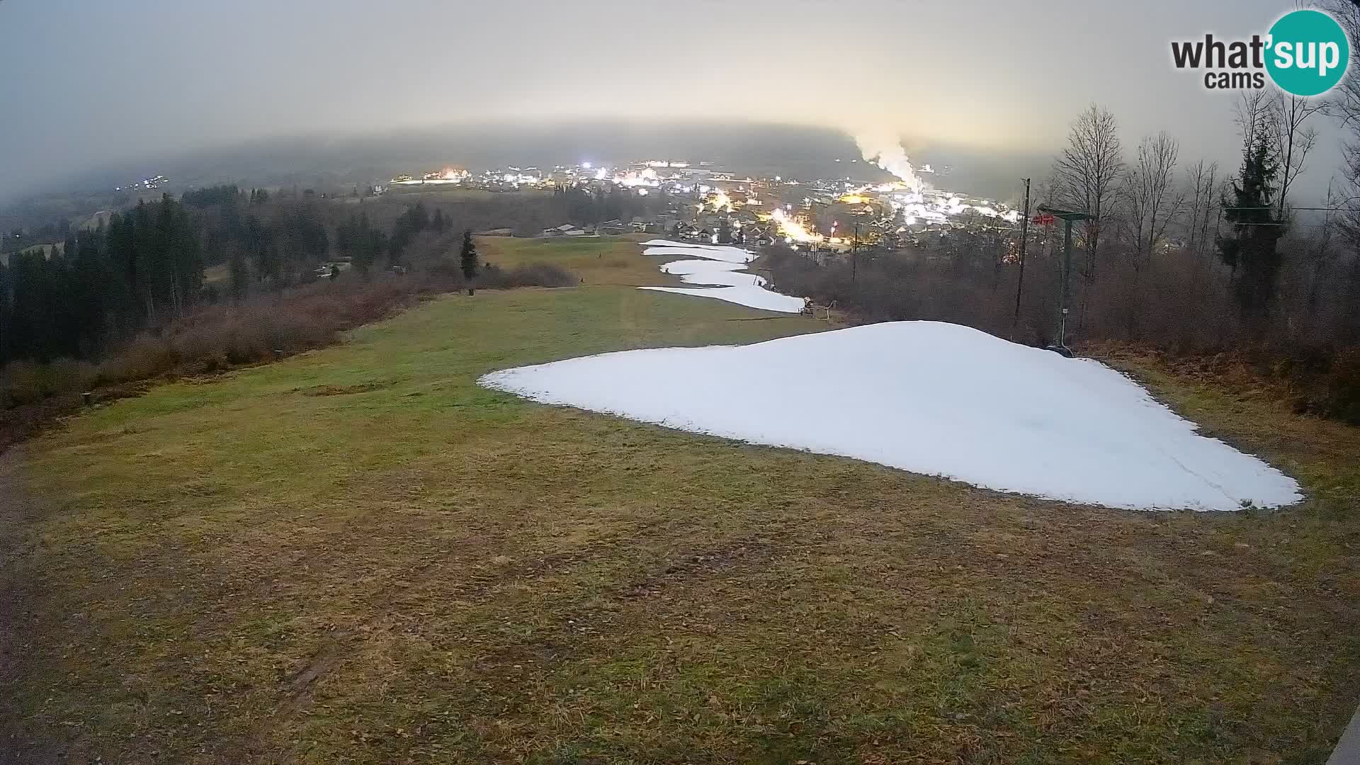 Cámara en vivo Bohinjska Bistrica – Vista en directo desde la estación de esquí Kozji Hrbet