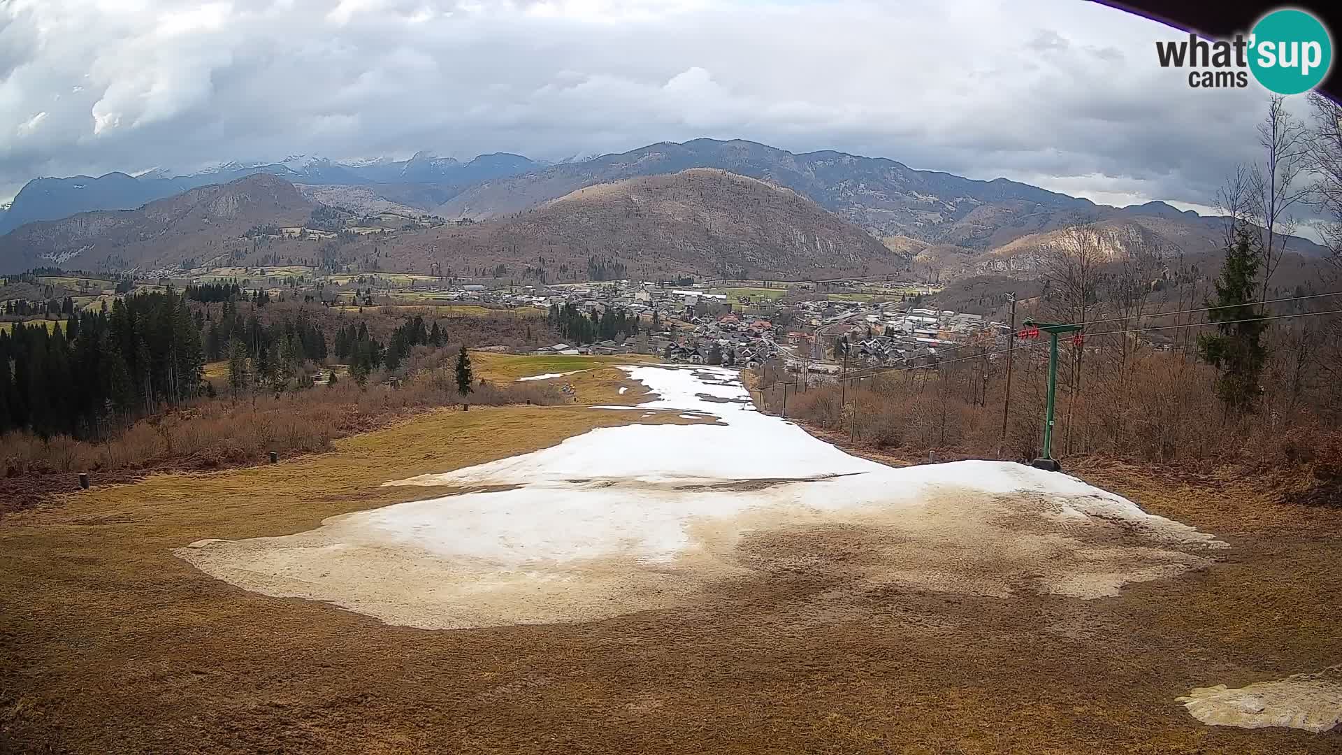 Webcam Bohinjska Bistrica – Live View from Kozji Hrbet Ski Station