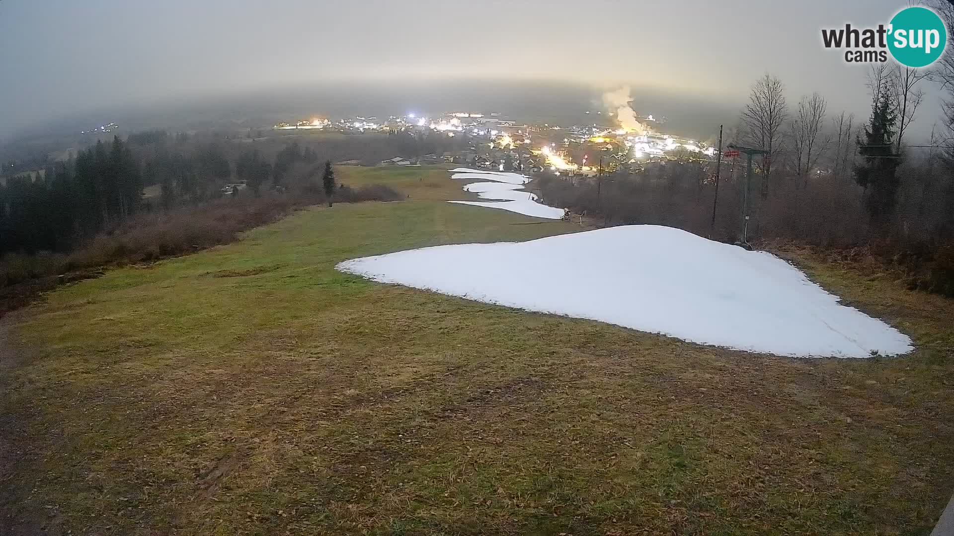 Webcam Bohinjska Bistrica – Live View from Kozji Hrbet Ski Station