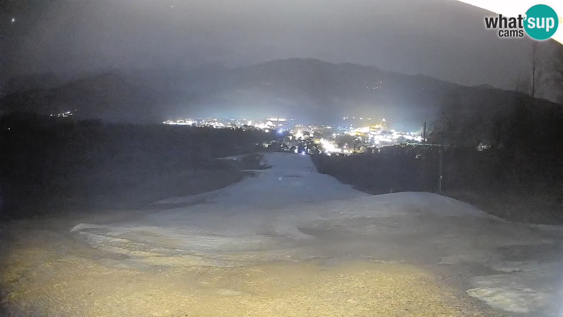 Spletna kamera Bohinjska Bistrica – Pogled v živo s smučišča Kozji Hrbet