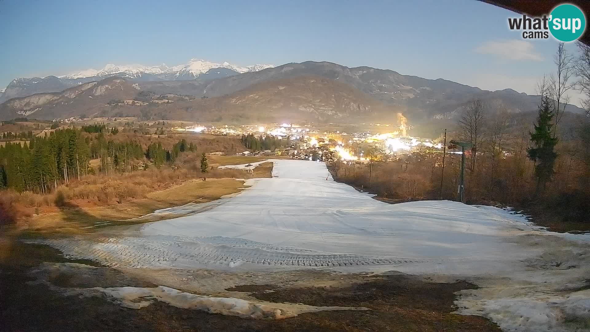 Webcam Bohinjska Bistrica – Live View from Kozji Hrbet Ski Station