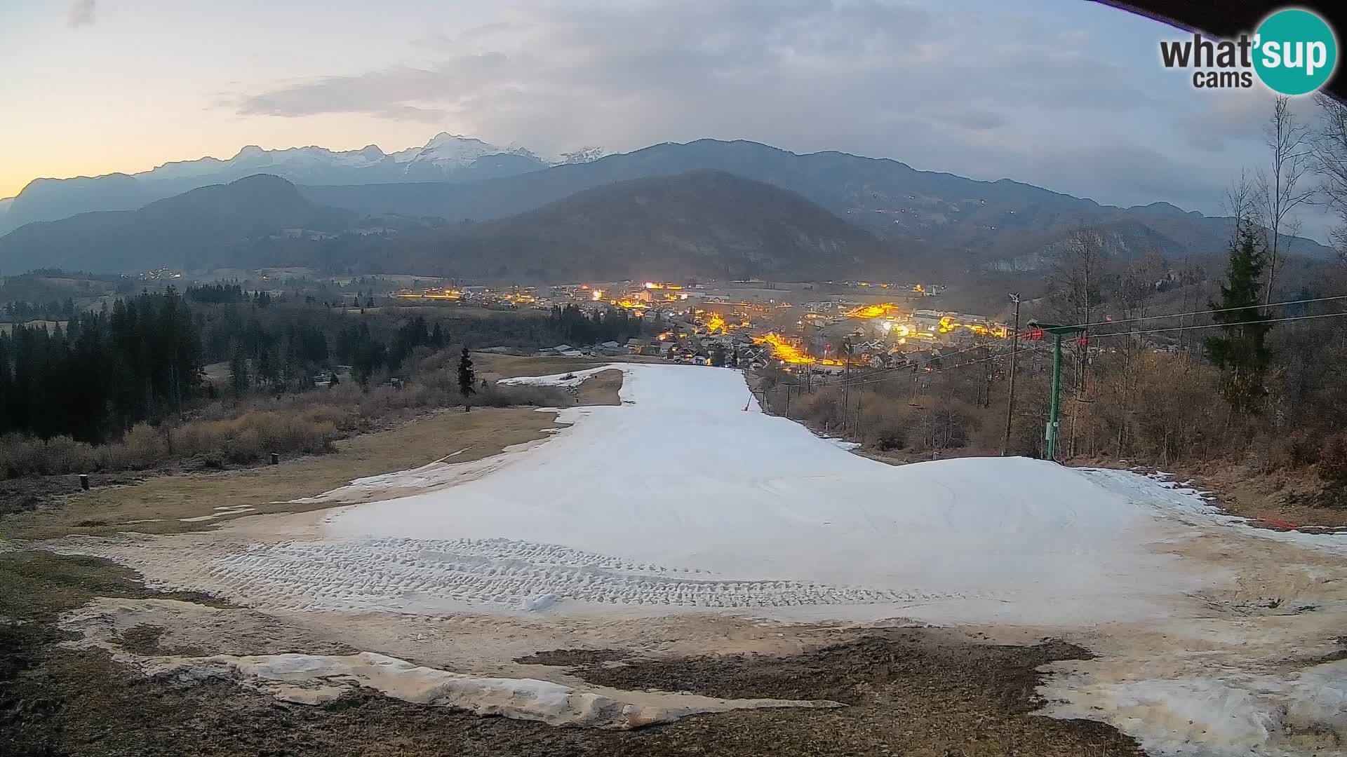 Webcam Bohinjska Bistrica – Live View from Kozji Hrbet Ski Station