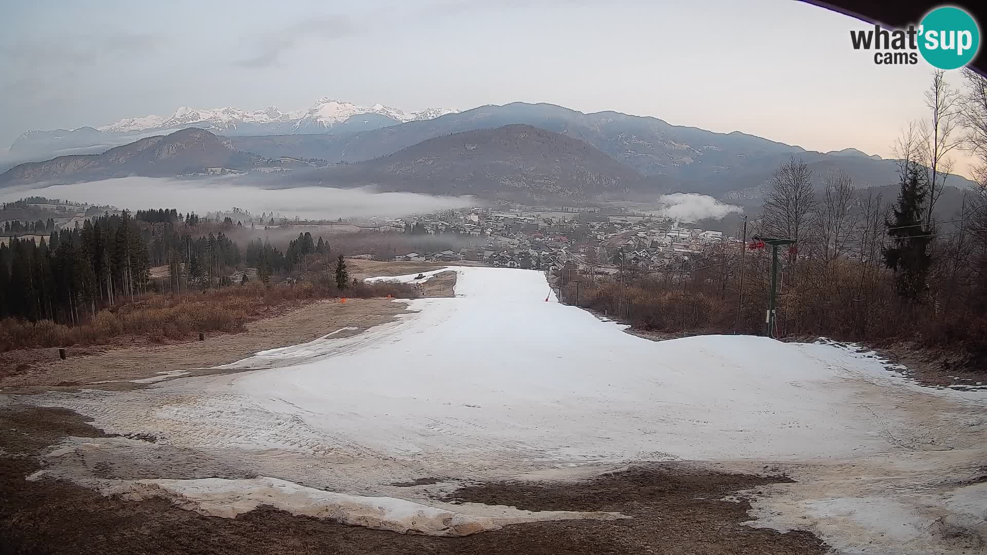 Webcam Bohinjska Bistrica – Vue en direct depuis la station de ski Kozji Hrbet