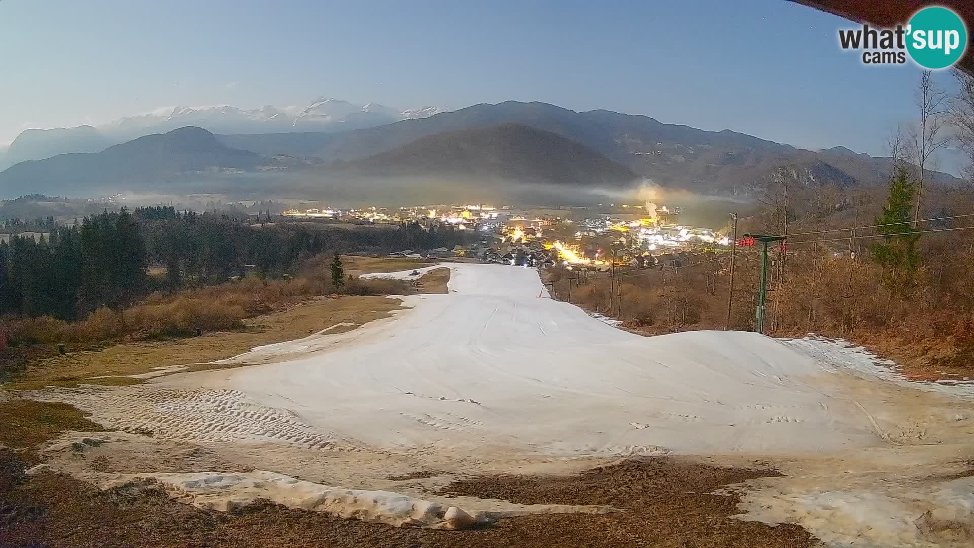 Webcam Bohinjska Bistrica – Live View from Kozji Hrbet Ski Station