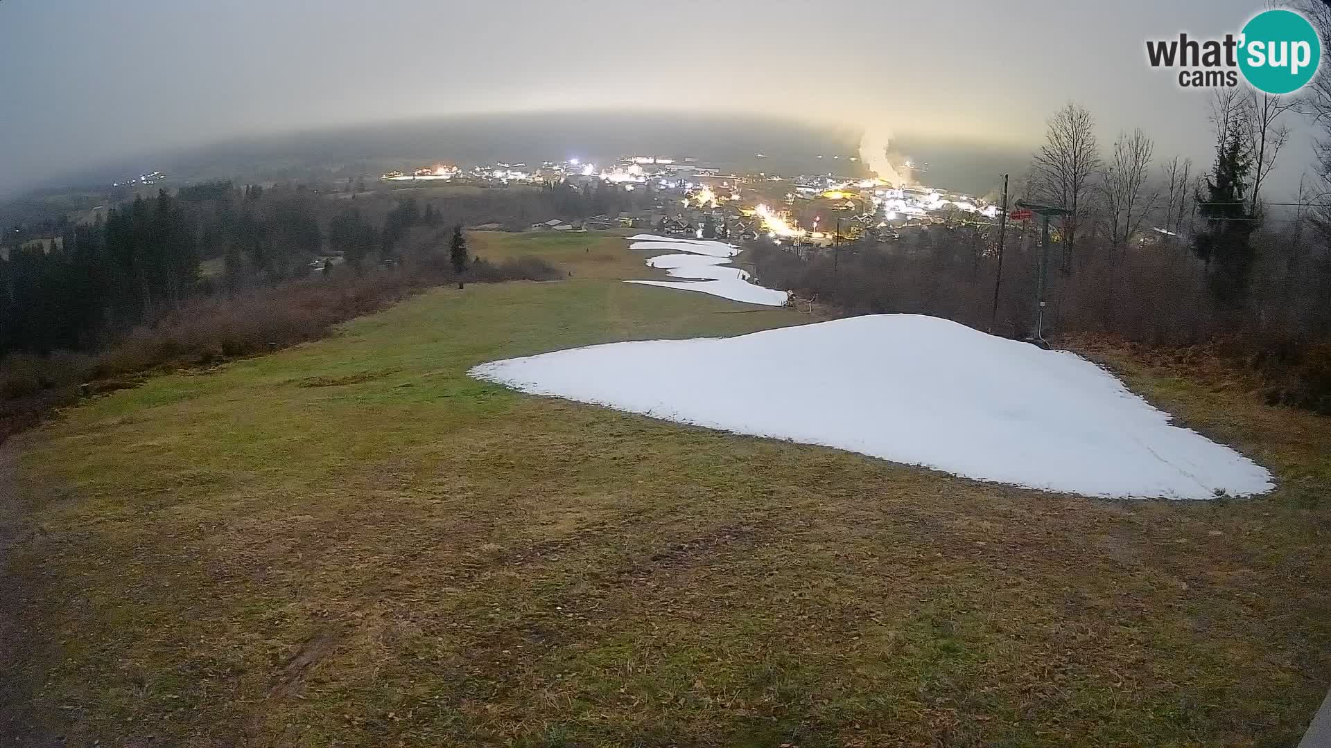 Livekamera Bohinjska Bistrica – Liveblick von der Skistation Kozji Hrbet