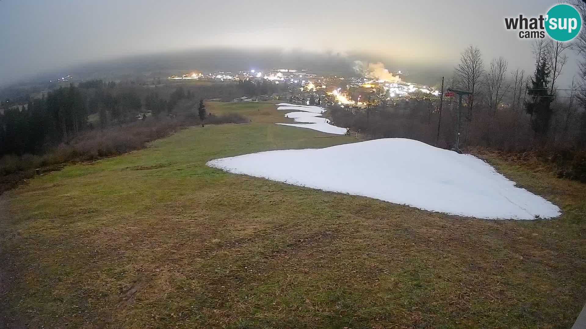 Cámara en vivo Bohinjska Bistrica – Vista en directo desde la estación de esquí Kozji Hrbet