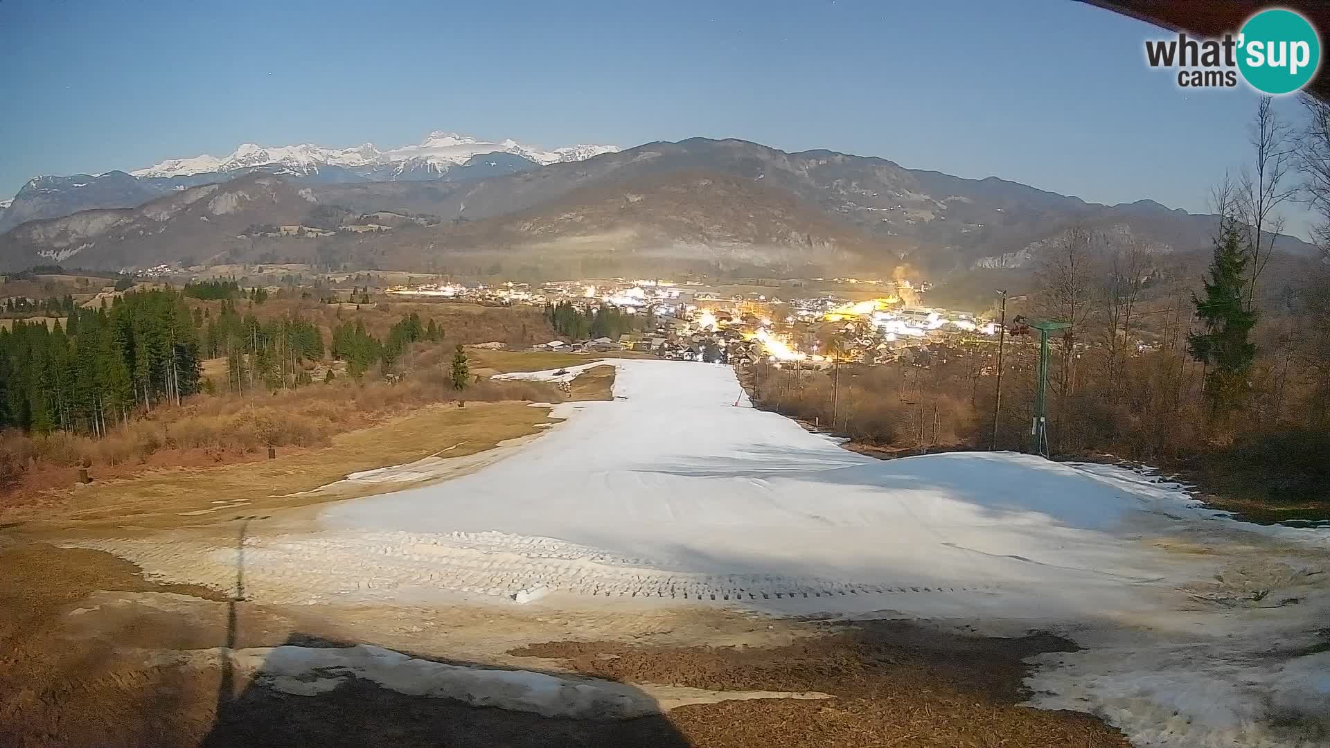 Webcam Bohinjska Bistrica – Vista live dalla stazione sciistica Kozji Hrbet