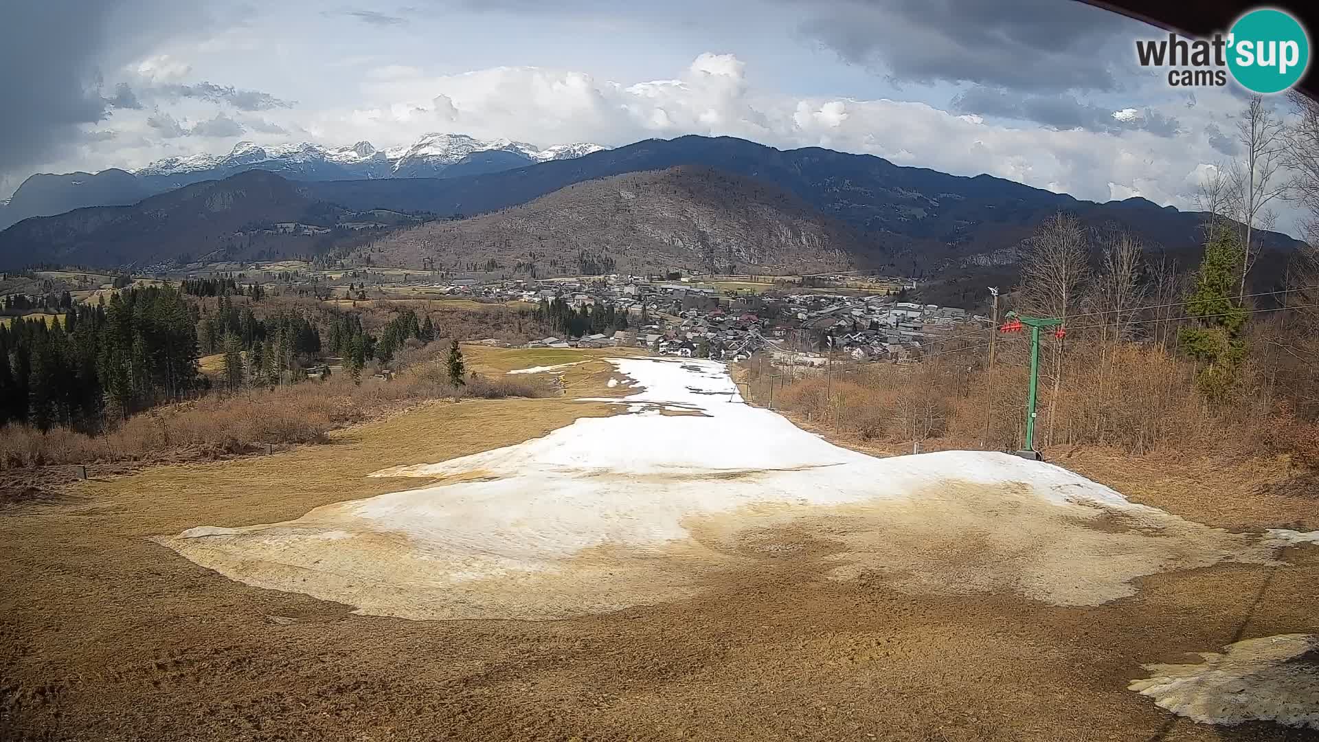 Spletna kamera Bohinjska Bistrica – Pogled v živo s smučišča Kozji Hrbet