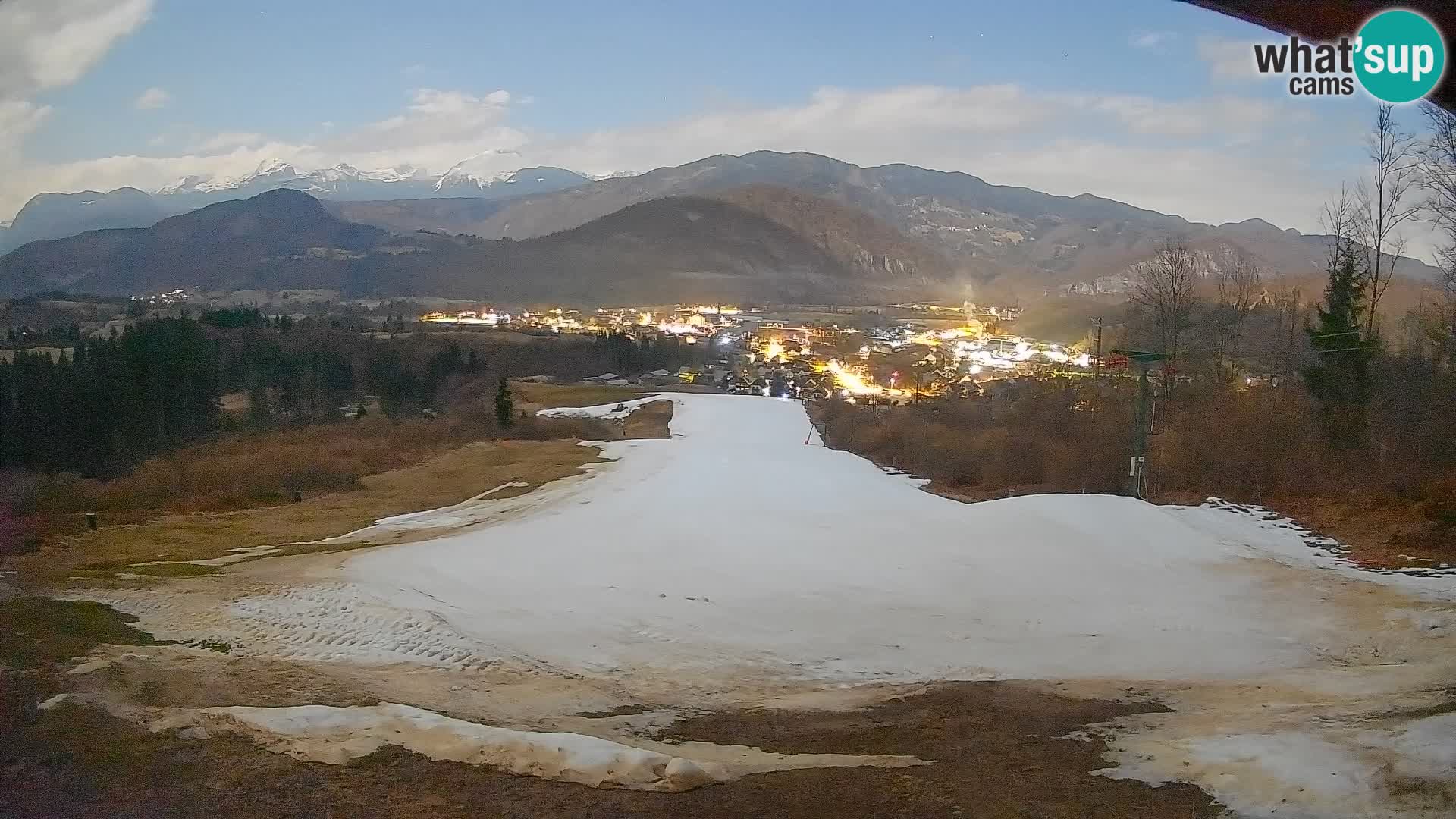 Webcam Bohinjska Bistrica – Live View from Kozji Hrbet Ski Station