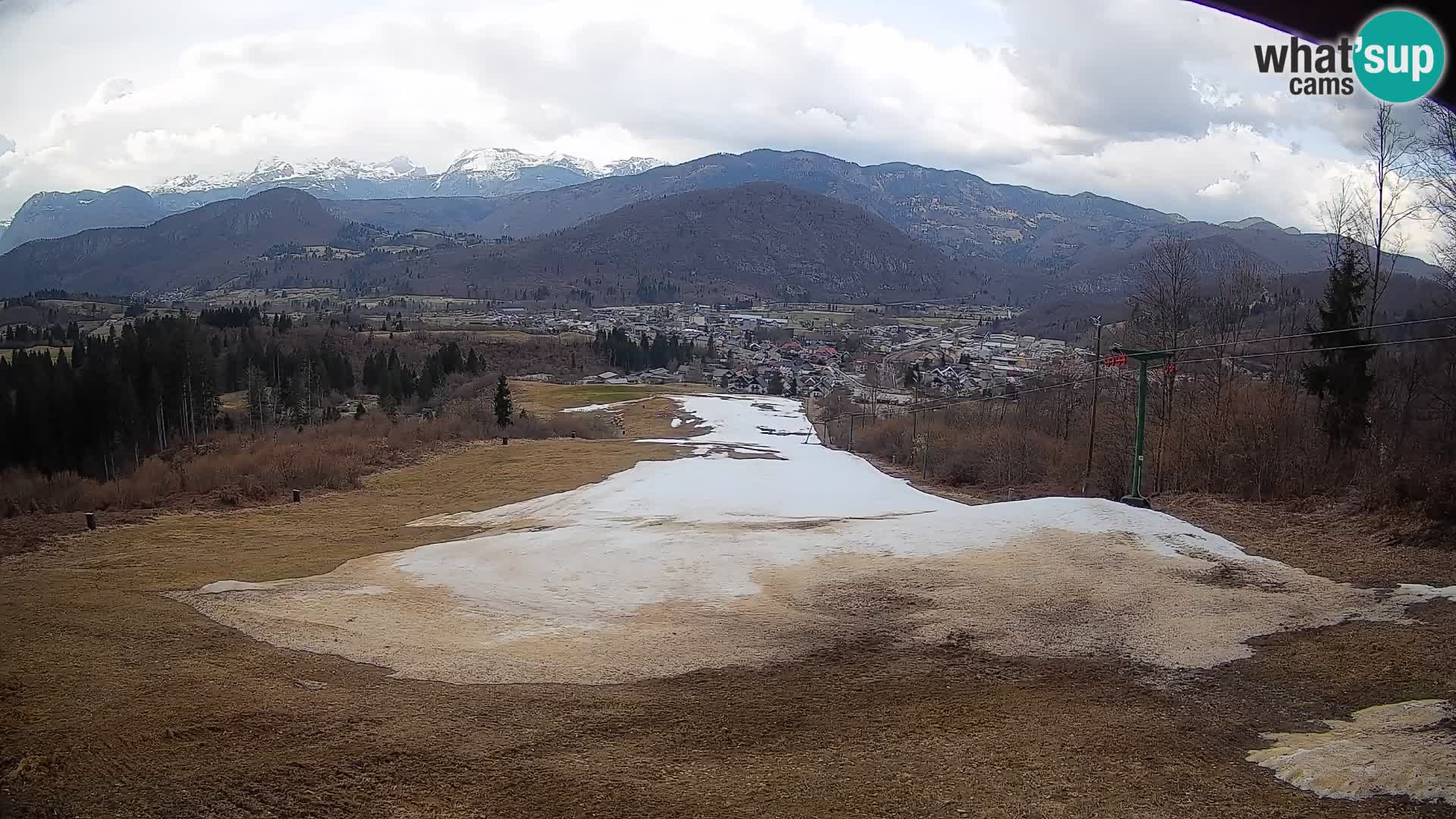 Webcam Bohinjska Bistrica – Live View from Kozji Hrbet Ski Station