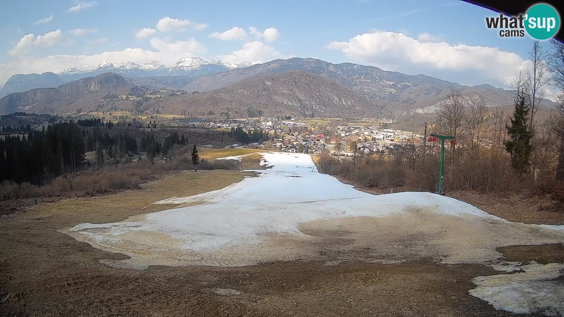 Webcam Bohinjska Bistrica – Live View from Kozji Hrbet Ski Station