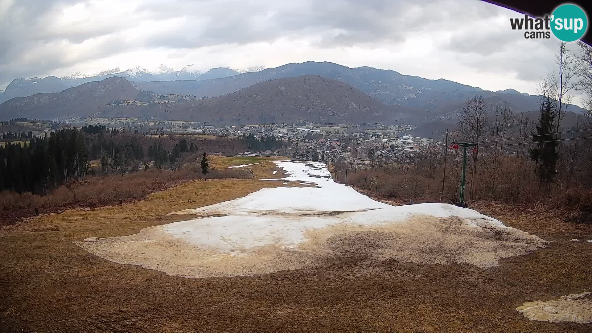 Webcam Bohinjska Bistrica – Live View from Kozji Hrbet Ski Station