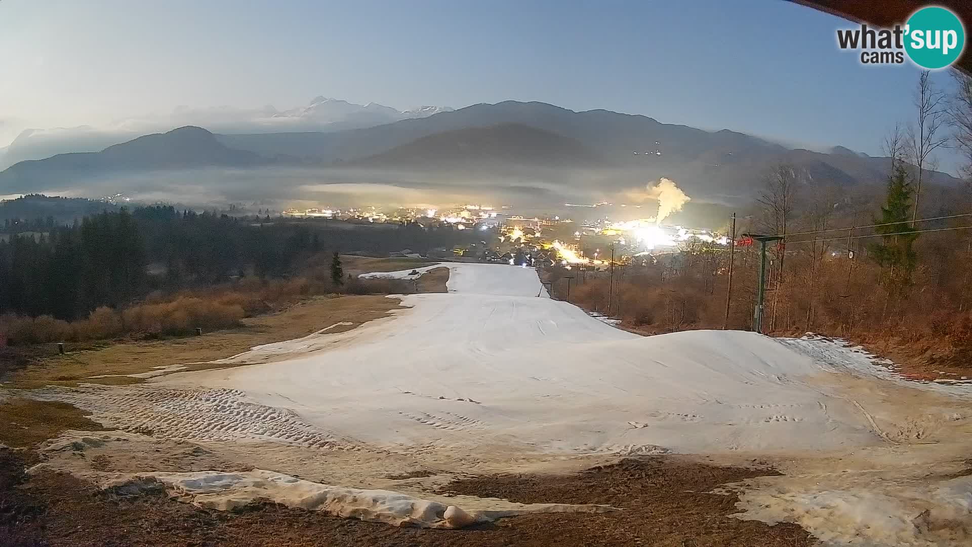 Livekamera Bohinjska Bistrica – Liveblick von der Skistation Kozji Hrbet