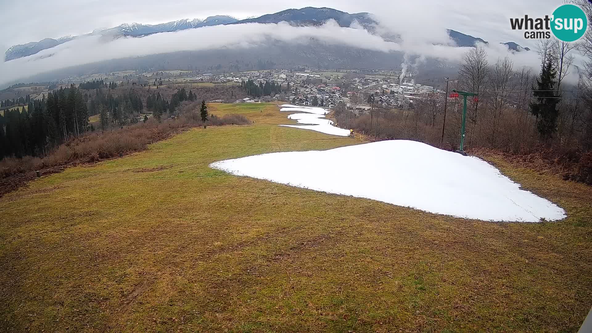 Webcam Bohinjska Bistrica – Vista live dalla stazione sciistica Kozji Hrbet