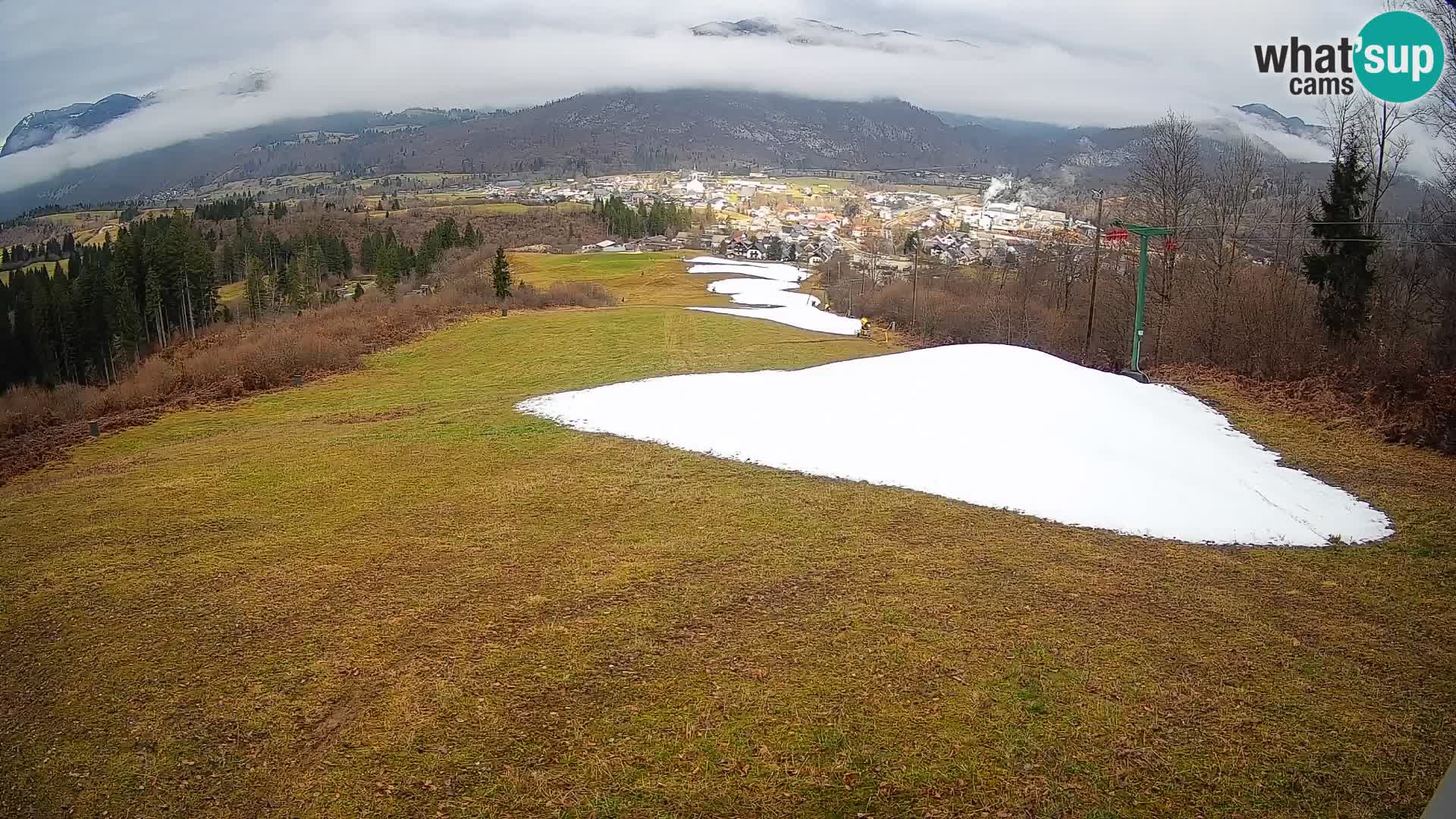 Livekamera Bohinjska Bistrica – Liveblick von der Skistation Kozji Hrbet