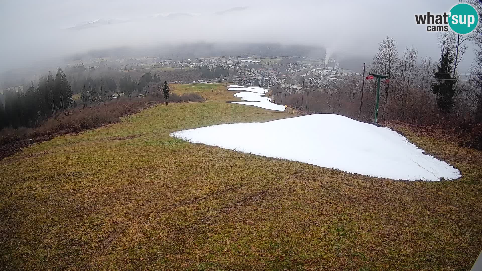 Webcam Bohinjska Bistrica – Live View from Kozji Hrbet Ski Station