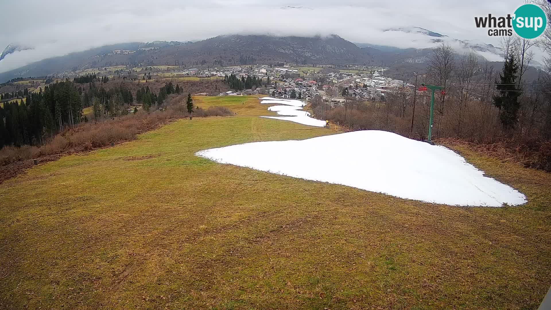Webcam Bohinjska Bistrica – Vista live dalla stazione sciistica Kozji Hrbet