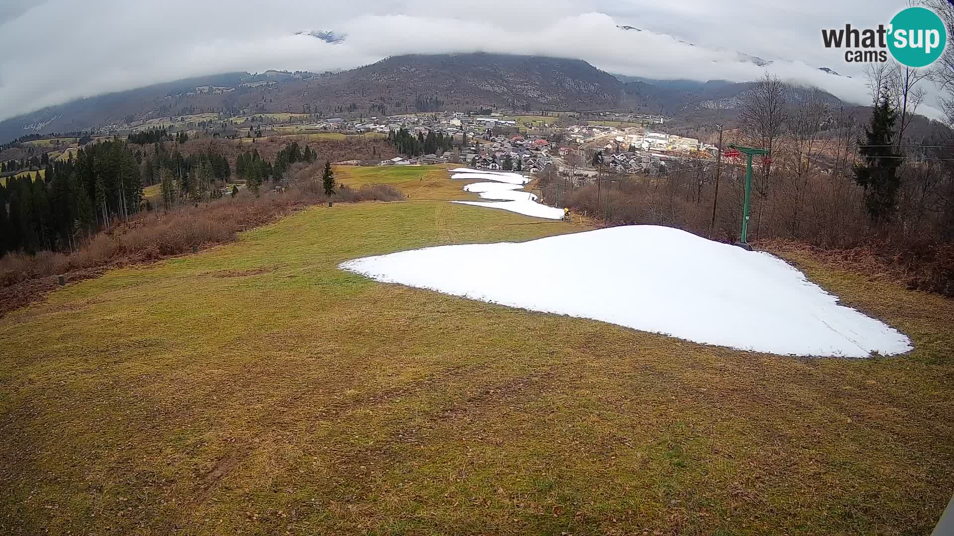 Webcam Bohinjska Bistrica – Live View from Kozji Hrbet Ski Station
