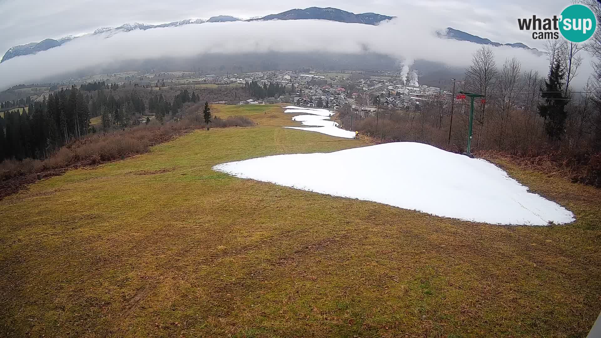 Webcam Bohinjska Bistrica – Live View from Kozji Hrbet Ski Station