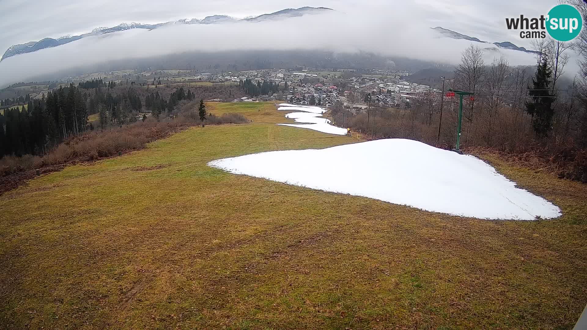 Webcam Bohinjska Bistrica – Vista live dalla stazione sciistica Kozji Hrbet