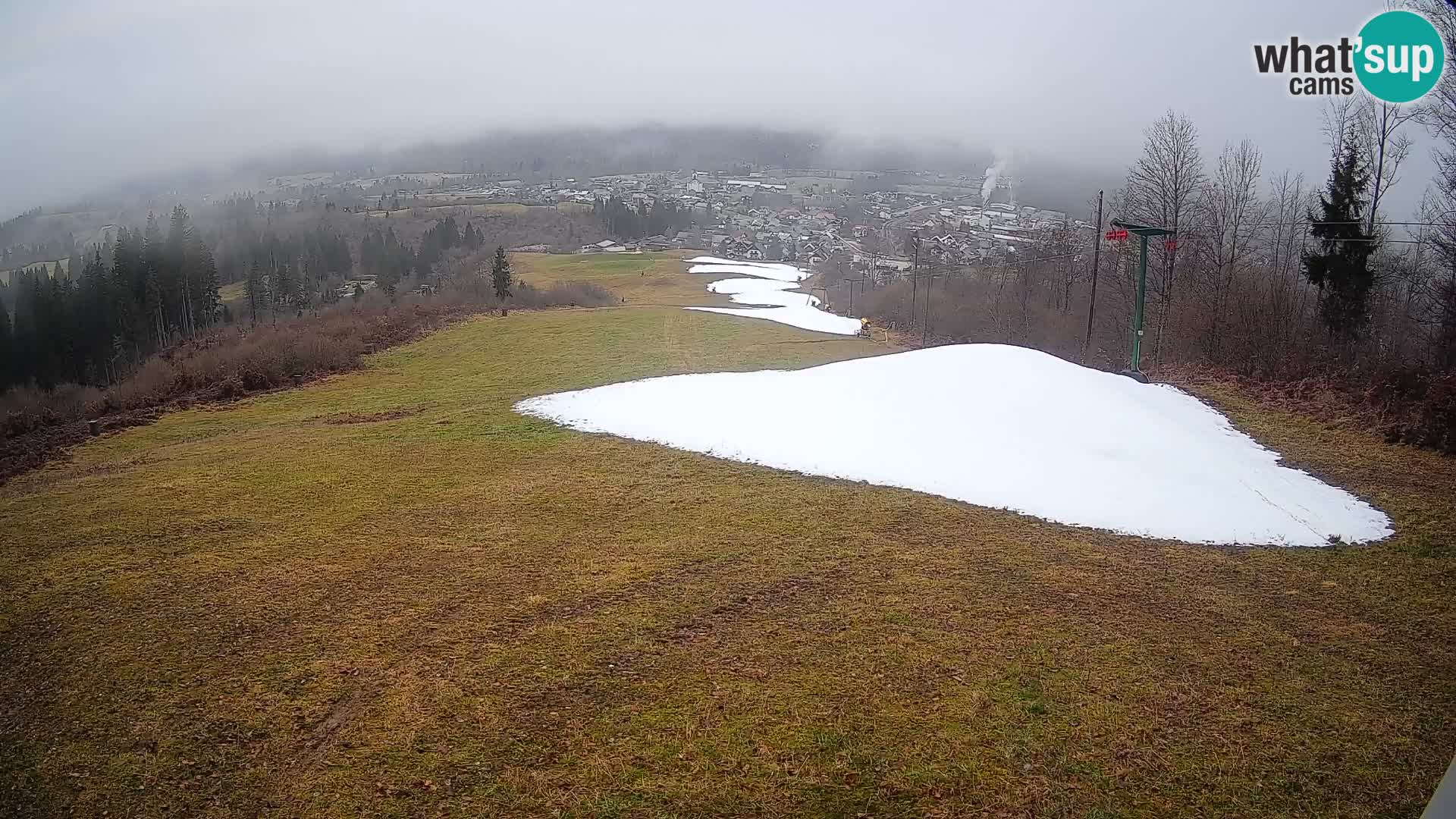 Webcam Bohinjska Bistrica – Live View from Kozji Hrbet Ski Station