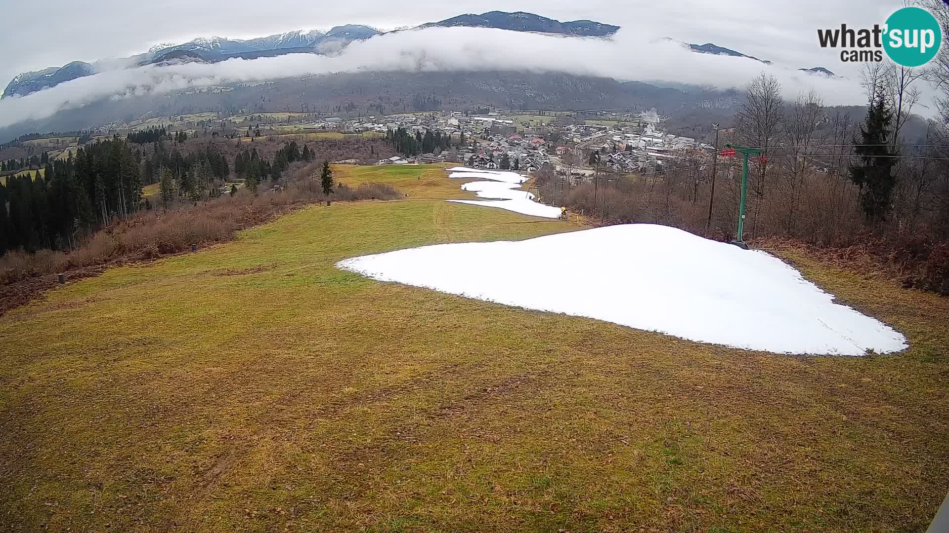 Webcam Bohinjska Bistrica – Vista live dalla stazione sciistica Kozji Hrbet