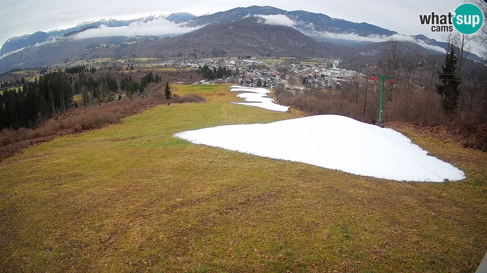 Webcam Bohinjska Bistrica – Live View from Kozji Hrbet Ski Station