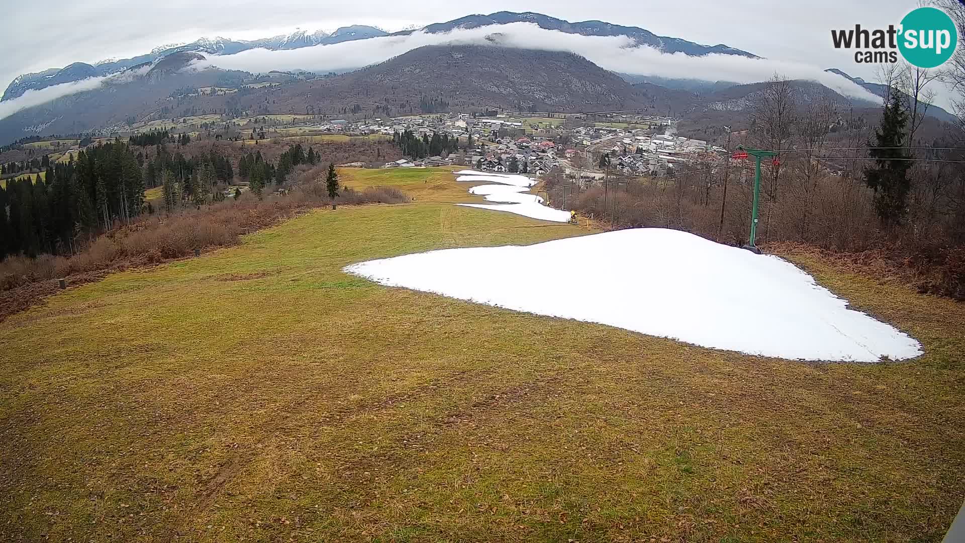 Webcam Bohinjska Bistrica – Live View from Kozji Hrbet Ski Station