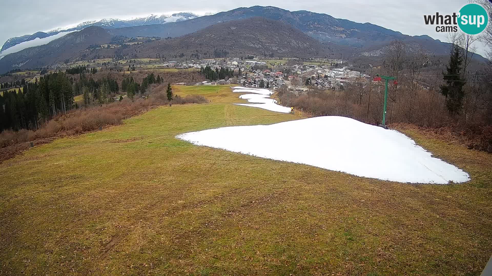 Webcam Bohinjska Bistrica – Vue en direct depuis la station de ski Kozji Hrbet