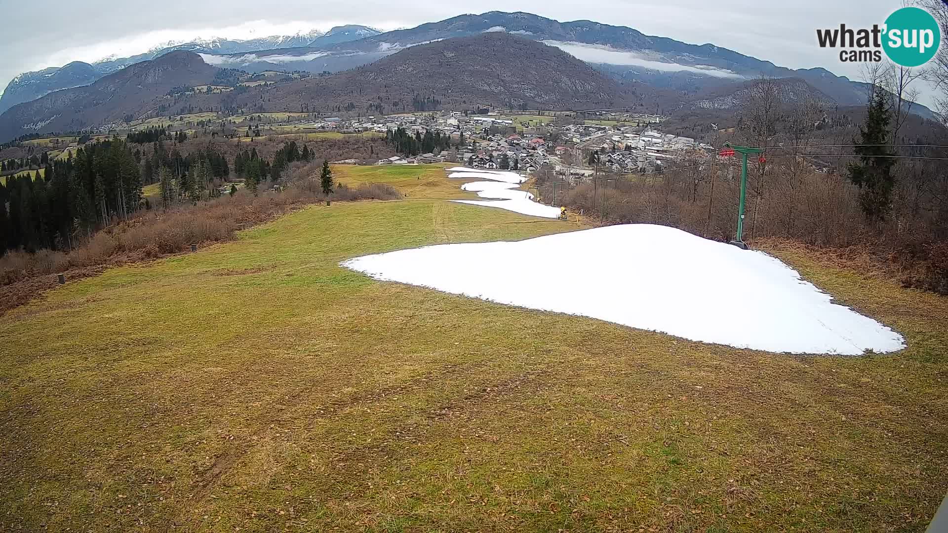 Webcam Bohinjska Bistrica – Live View from Kozji Hrbet Ski Station