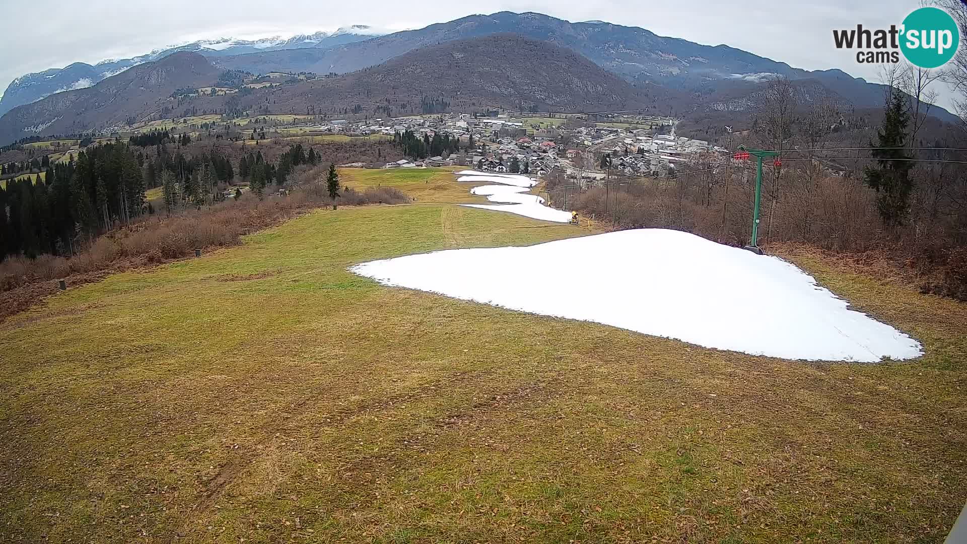 Webcam Bohinjska Bistrica – Live View from Kozji Hrbet Ski Station