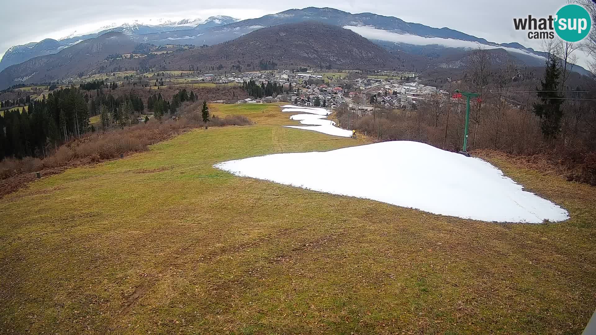 Webcam Bohinjska Bistrica – Vue en direct depuis la station de ski Kozji Hrbet