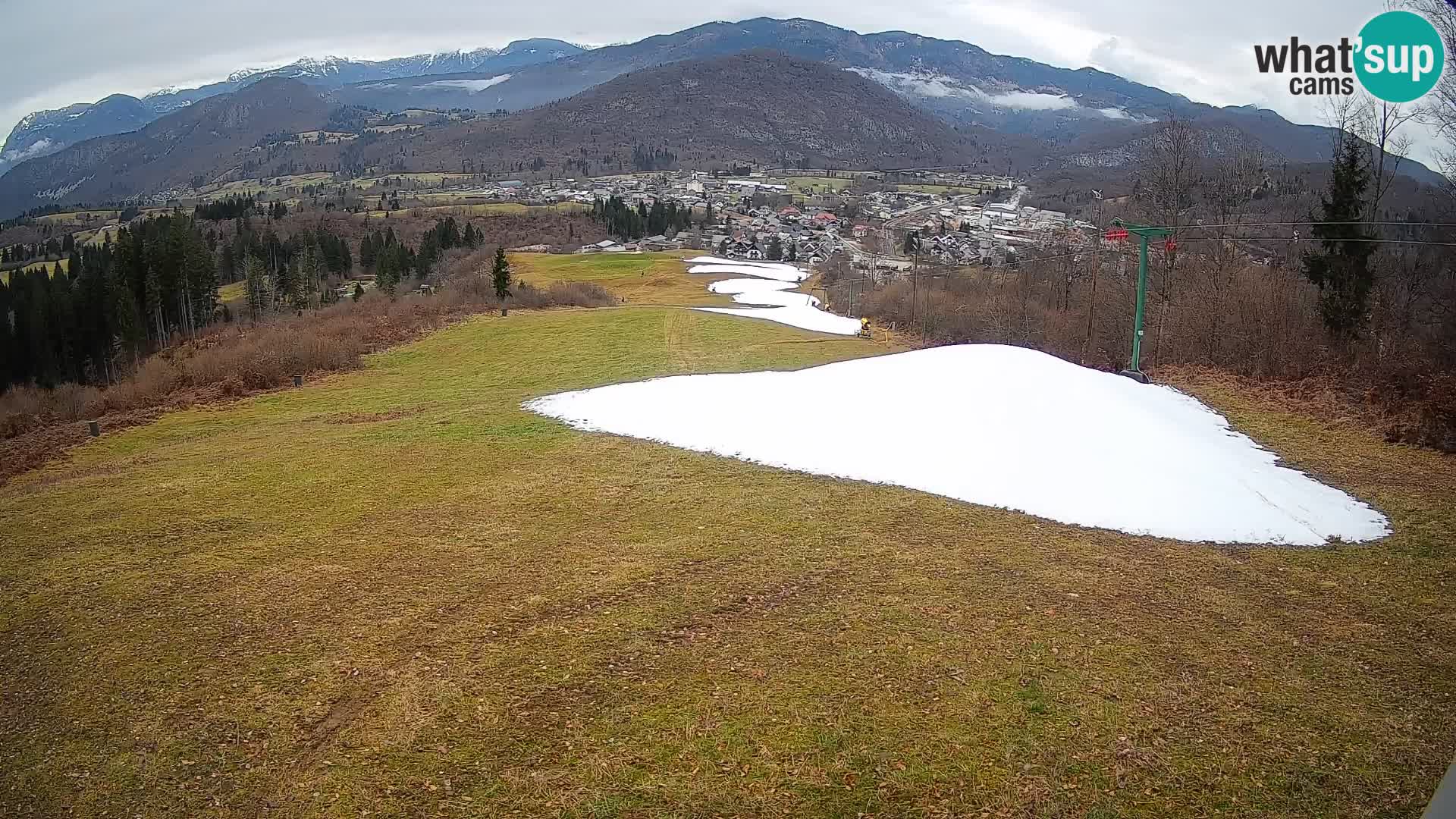 Webcam Bohinjska Bistrica – Vue en direct depuis la station de ski Kozji Hrbet
