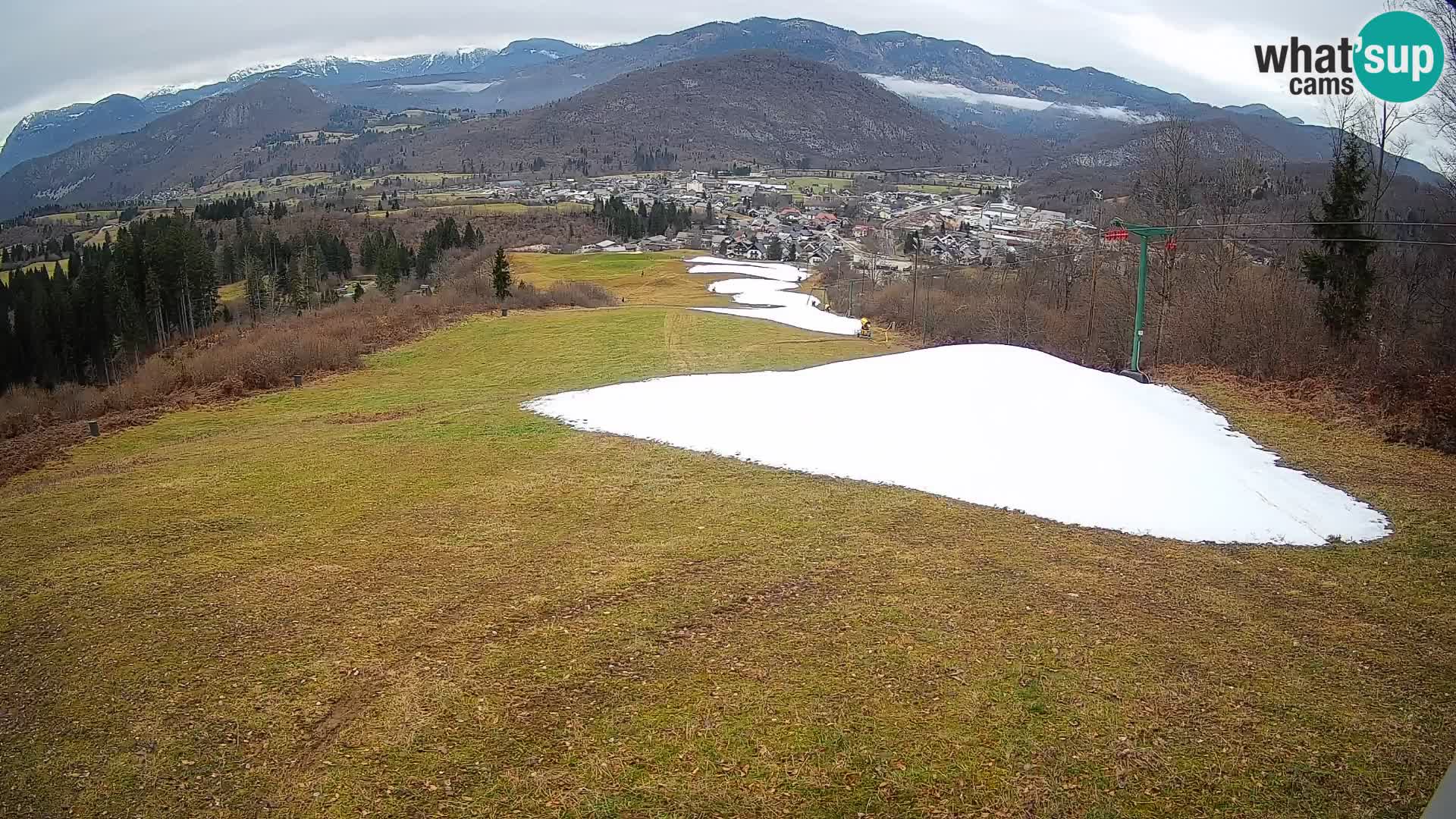 Webcam Bohinjska Bistrica – Vista live dalla stazione sciistica Kozji Hrbet