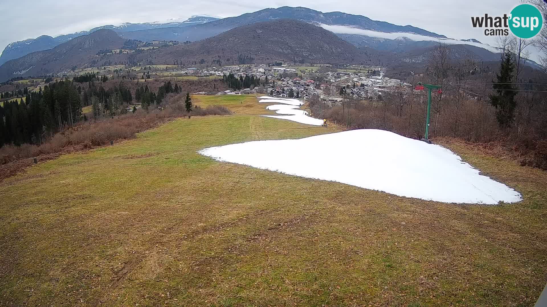 Webcam Bohinjska Bistrica – Vista live dalla stazione sciistica Kozji Hrbet