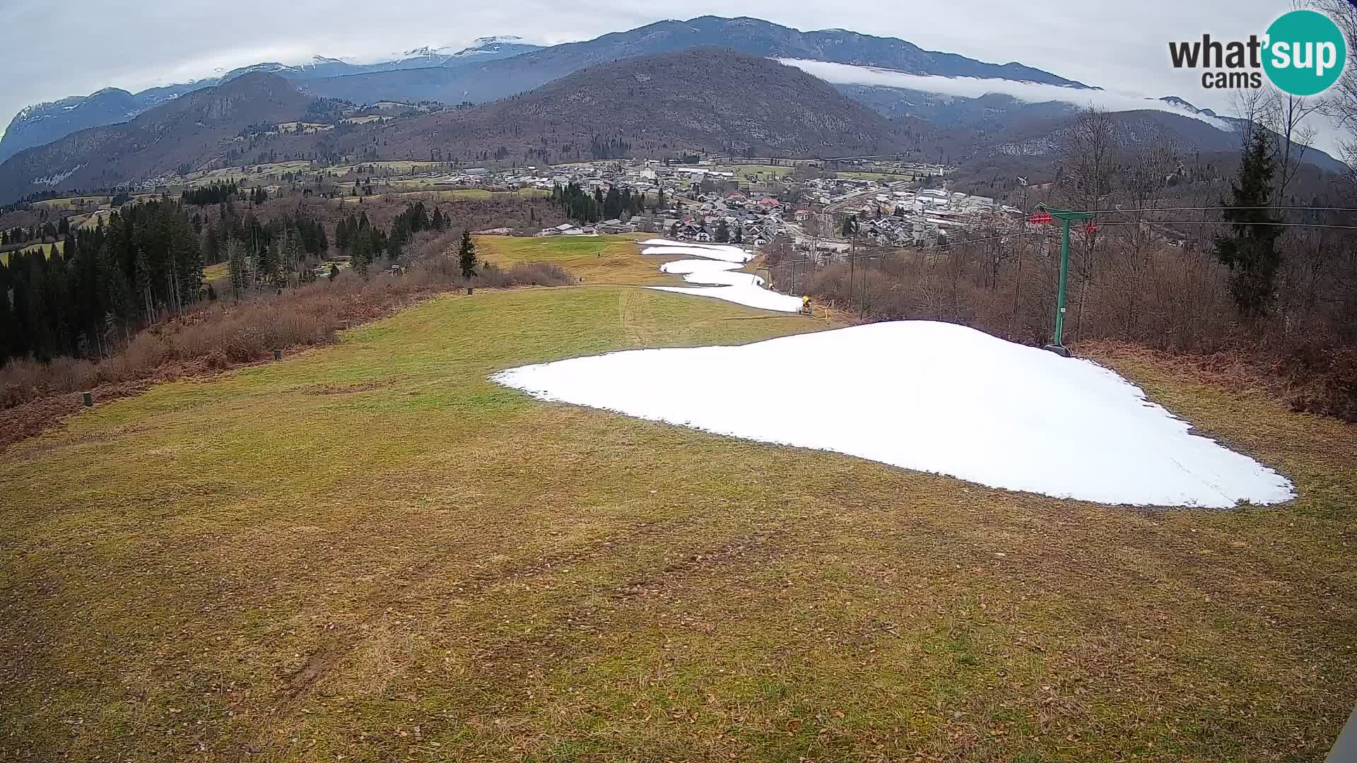 Webcam Bohinjska Bistrica – Live View from Kozji Hrbet Ski Station