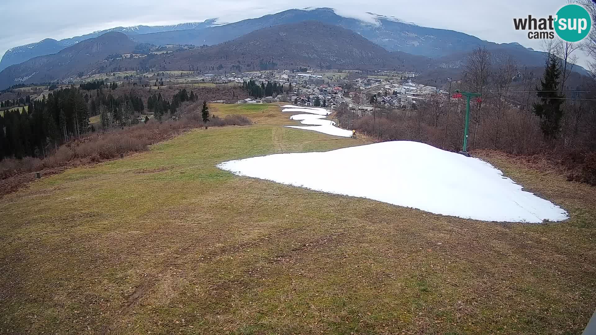 Cámara en vivo Bohinjska Bistrica – Vista en directo desde la estación de esquí Kozji Hrbet