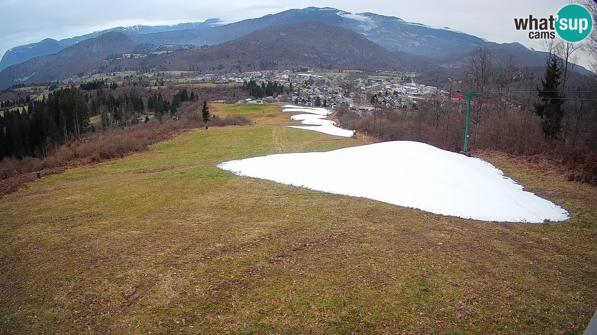 Cámara en vivo Bohinjska Bistrica – Vista en directo desde la estación de esquí Kozji Hrbet