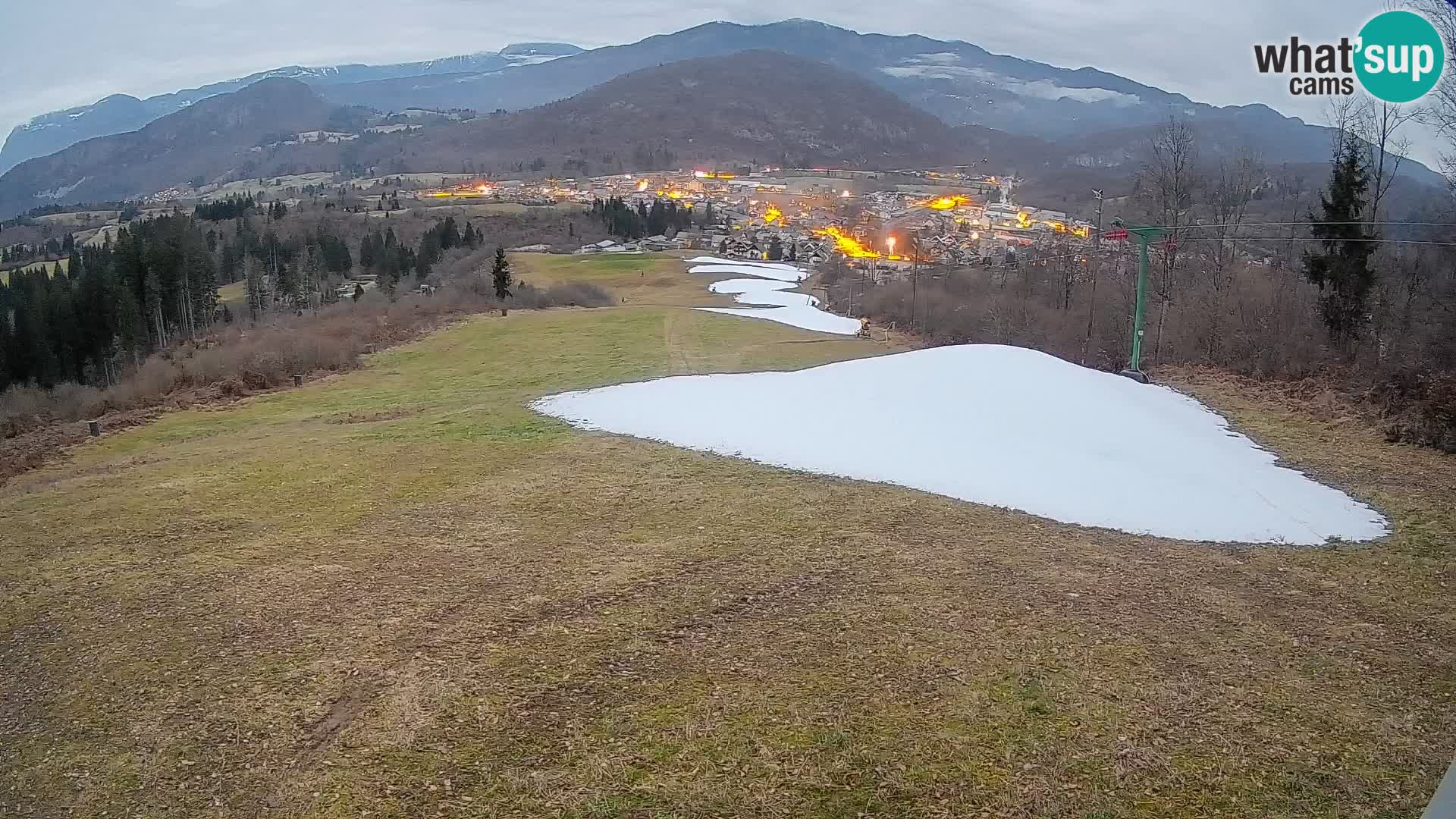 Livekamera Bohinjska Bistrica – Liveblick von der Skistation Kozji Hrbet