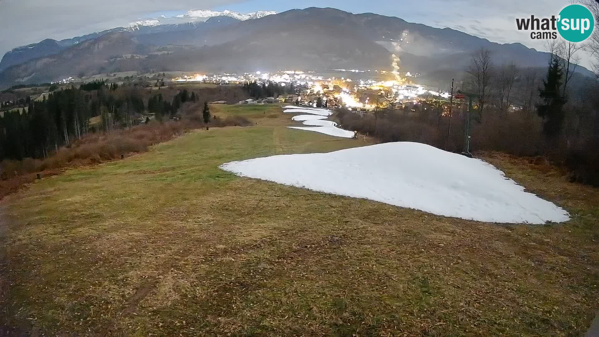 Webcam Bohinjska Bistrica – Live View from Kozji Hrbet Ski Station