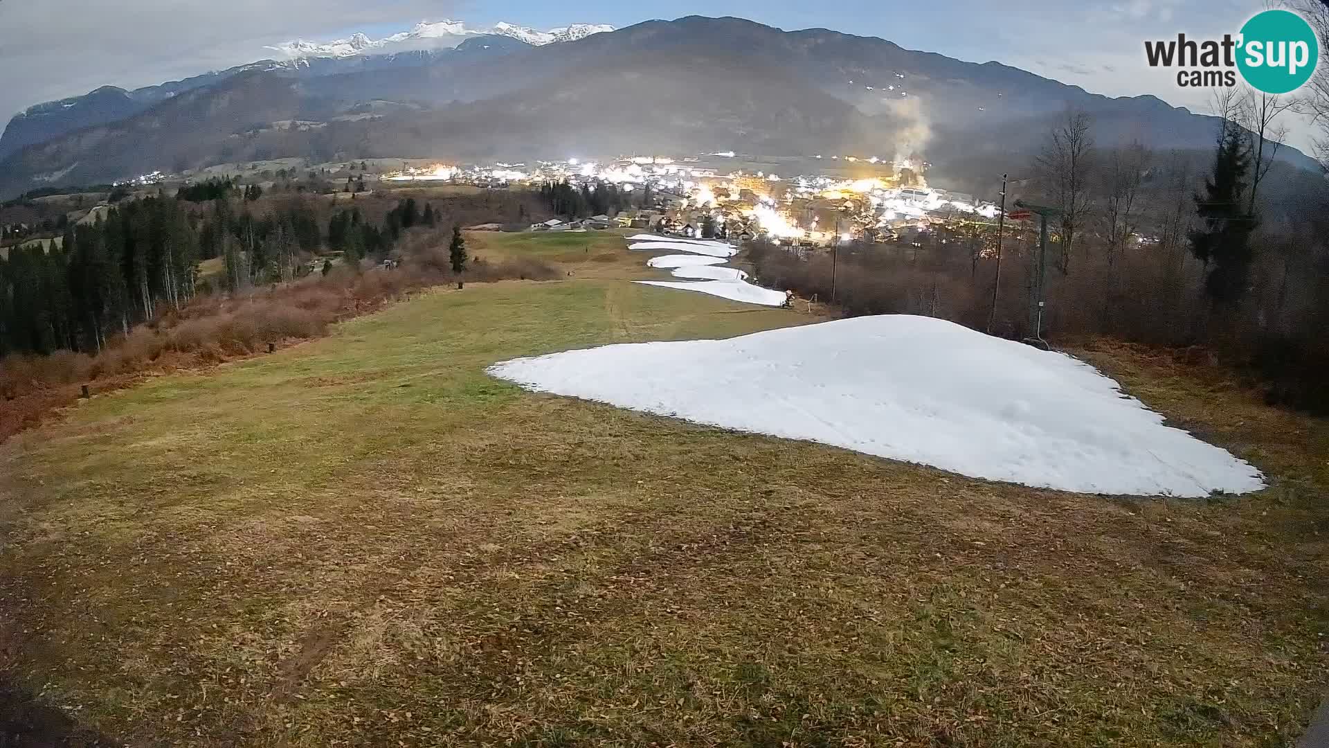 Livekamera Bohinjska Bistrica – Liveblick von der Skistation Kozji Hrbet